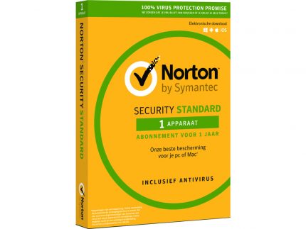Norton Security Standaard voor 1 gebruiker voor 1 jaar